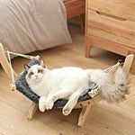 Load image into Gallery viewer, Solid wood cat and dog bed pet nest pad hanging

