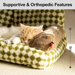 Load image into Gallery viewer, Fluffy Cat Couch  Washable Pet Couch Bed For Cats And Small Dogs Up To Non-Slip Dog Beds
