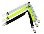 Load image into Gallery viewer, Adjustable Dog Seat Belt Dog Car Seatbelt Harness Leads Elastic Reflective Safety Rope
