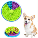 Load image into Gallery viewer, Slow Food Bowl Anti Choking Cat Bowl Dog Basin Puzzle Feeder Healthy Pet Rotating Game Board Pet Products
