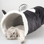 Load image into Gallery viewer, Cartoon Animal Ringing Paper Cat Tee Cat Tunnel
