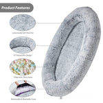 Load image into Gallery viewer, Queen Bed Pet Plush Sofa For Owner And Dog
