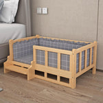 Load image into Gallery viewer, Bed Summer Wooden Wooden Bed Pet Dog Bed

