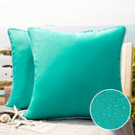 Load image into Gallery viewer, Outdoor Waterproof Solid Throw Decorative Pillow Cover Decorative Square Outdoor Pillows Cushion Case Patio Pillows For Couch Tent
