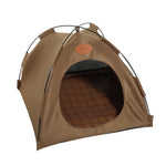 Load image into Gallery viewer, Foldable Cat Outdoor Canvas Tent
