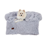 Load image into Gallery viewer, Dog Couch Bed Mat - Fluffy Plush Dog Sofa Bed With Blancket ,Pet Furniture Protector With Removable Washable Cover For Medium And Large Dogs, For Indoor, Outdoor, And Car Use
