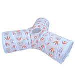Load image into Gallery viewer, Rabbit Cat Tunnel Suede Cat Three Channel Foldable Pet Supplies
