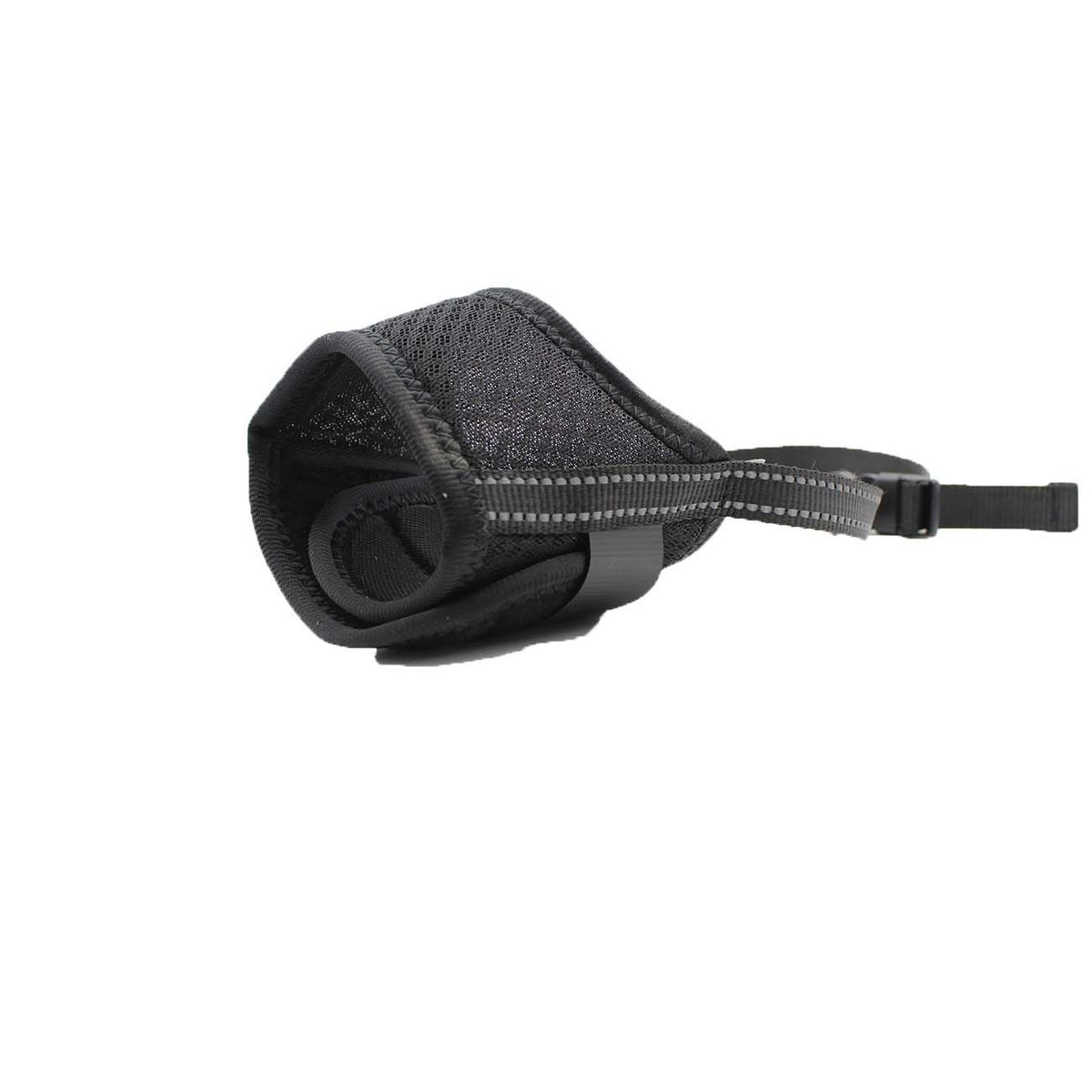 Dog muzzle for large medium small dogs mesh muzzle for dog to prevent biting chewing licking eating soft dog muzzle with front opening design for drinking panting