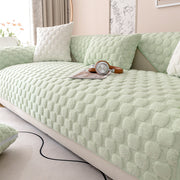 Winter Thickened Fleece Simple Modern Non-slip Sofa Cover