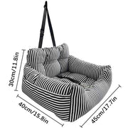 Pet Sofa Bed Car Nest Striped Nest