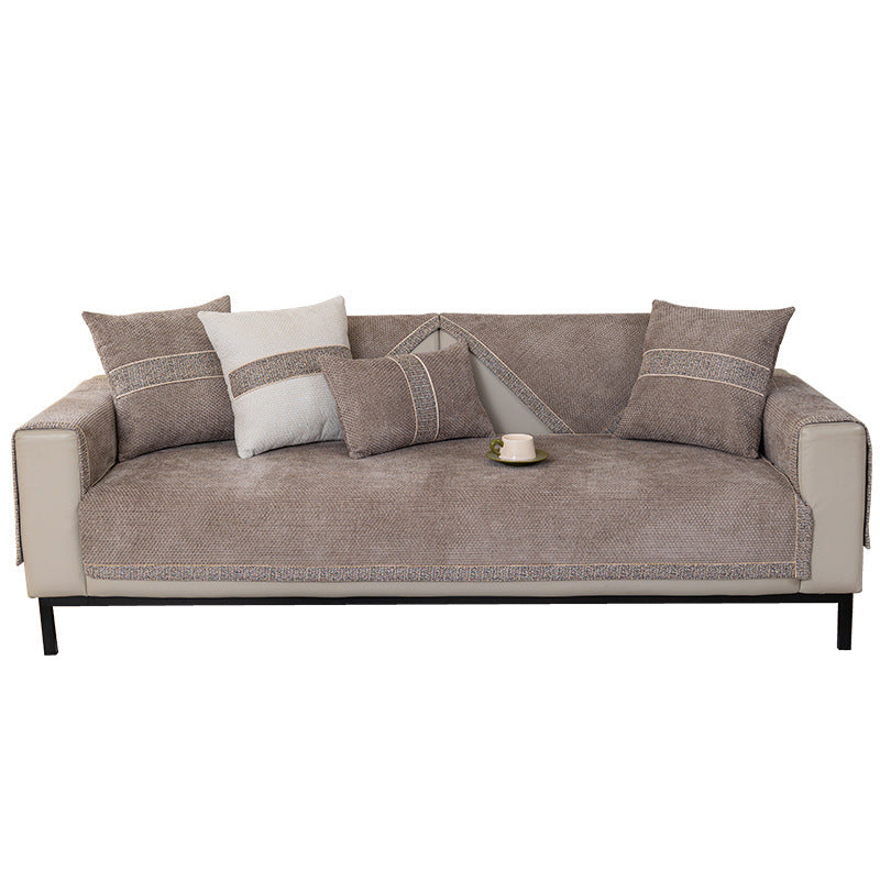 Modern Light Luxury Chenille Non-slip Simple Sofa Slipcover