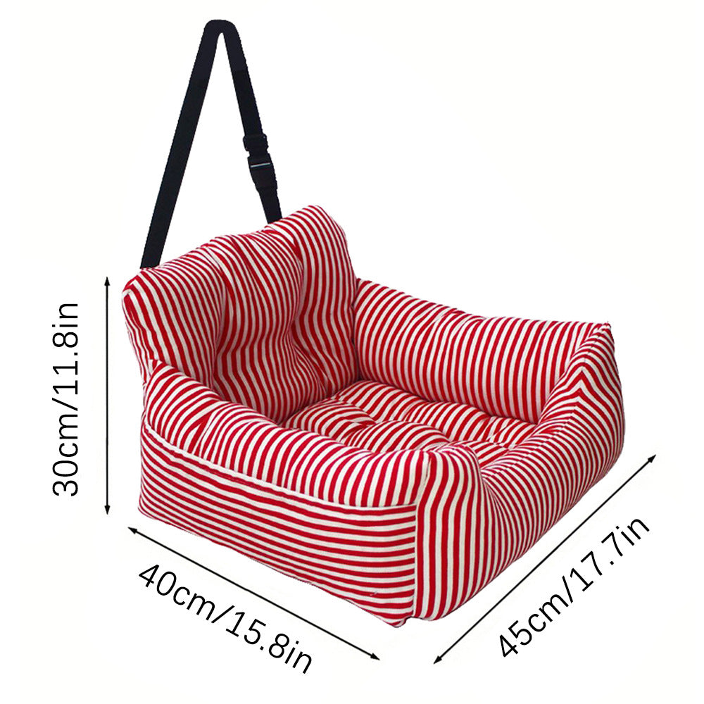 Pet Sofa Bed Car Nest Striped Nest