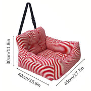 Pet Sofa Bed Car Nest Striped Nest