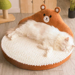 Load image into Gallery viewer, Nest Winter Sleeping With Cat Bed Mat Pet Supplies
