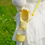 Load image into Gallery viewer, 2 In 1 Portable Dog Water Bottle For Small Big Dogs Cat Outdoor Leak-proof Puppy Drinking Bowl With Food Container Pets Feeder Pet Products
