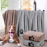 Load image into Gallery viewer, Super Absorbent Dog Bath Towels For Fast Drying - Soft Microfiber Towel For Dogs And Cats
