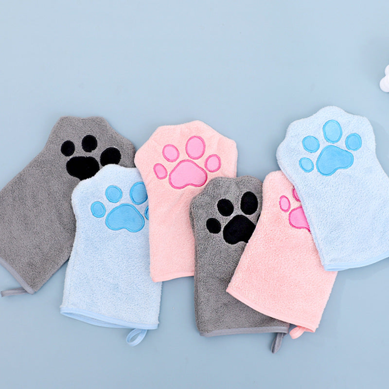 Glove dog special quick drying absorbent pet towel
