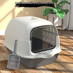 Load image into Gallery viewer, Litter Box Fully Enclosed Cat Toilet
