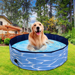 Load image into Gallery viewer, Foldable Dog Pool Pet Bath Swimming Tub Bathtub Outdoor Indoor Collapsible Bathing Pool For Dogs Cats Kids Pool
