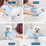 Load image into Gallery viewer, Dog Quick-drying Strong Absorbent Bathrobe Bath Towel
