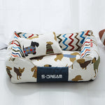 Load image into Gallery viewer, Dog Cat Bed Creativity Of Removable And Washable Large Dog Mat Pet House In Winter
