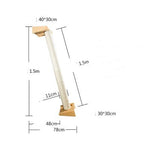 Load image into Gallery viewer, Solid Wood Large Cat Climbing Frame Cat Litter Cat Tree One Cat Shelf
