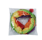 Load image into Gallery viewer, Rainbow S-shaped Cat Tunnel Self-hey Educational Cat Toy Collapsible Cat Tunnel
