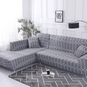 Modern Elastic Kaleidoscope Fabric Sofa Cover