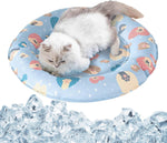 Load image into Gallery viewer, Cat Dog Pet Cooling Mat Cushion Pad Bed Summer Cool Down Comfortable Soft For Pets And Adults
