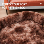 Load image into Gallery viewer, Calming Dog Bed Fluffy Plush Dog Mat For Furniture Protector With Zipper Removable Washable Cover For Large Medium Dogs And Cats
