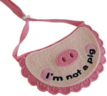 Load image into Gallery viewer, Super Soft Crocheted Cat Saliva Towel For Pets With Cute Pig Decoration
