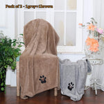 Load image into Gallery viewer, Super Absorbent Dog Bath Towels For Fast Drying - Soft Microfiber Towel For Dogs And Cats
