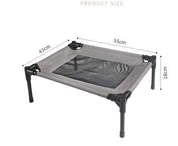 Oxford cloth removable washable breathable bed pet dog bed dog trampoline
