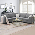 Load image into Gallery viewer, New 91 91  Modern L-Shape Sectional Sofa  Upholstered Living Room Couch

