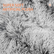 Fluffy Dog Crate Pad, Plush Faux Fur Dogs Bed For Dogs, Calming Anti Anxiety Cat Bed For Crate, Soft Warm Dog Crate Mat Non Slip Bottom