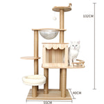 Load image into Gallery viewer, Cat Crawl Nest Scratching Board Tree Supplies Pet Toy Space Capsule
