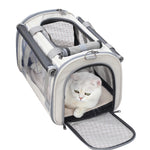 Load image into Gallery viewer, Outdoor Portable Pet Bag Transparent Breathable Foldable Pet Bag
