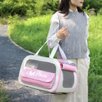 Load image into Gallery viewer, Cat Bag Portable Portable Crossbody Shoulder Pet Travel Breathable Large Capacity Cat Diaper Bag
