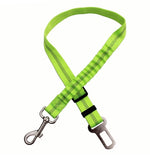 Load image into Gallery viewer, Adjustable Dog Seat Belt Dog Car Seatbelt Harness Leads Elastic Reflective Safety Rope
