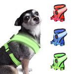 Load image into Gallery viewer, Pet Supplies Rechargeable Mesh LED Lighted Dog Harness
