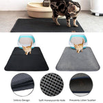 Load image into Gallery viewer, Waterproof Pet Cat Litter Mat EVA Double Layer Cat Litter Trapping Pet Litter Cat Mat Clean Pad Products For Cats Accessories
