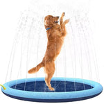 Load image into Gallery viewer, Dog Sprinkler Outdoor Toys Dog Swimming Mat Anti-Slip Dog Pool Splash  Pad
