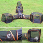 Load image into Gallery viewer, Pet Folding Toy Outdoor Game Channel Fence
