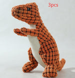 Load image into Gallery viewer, Dog Bite Resistant Plush Sounding Toy Dinosaur
