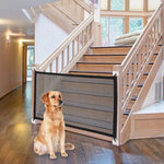 Load image into Gallery viewer, Pet Isolation Mesh No Drilling Safety Fences Net Portable Dog Cat Stair Door
