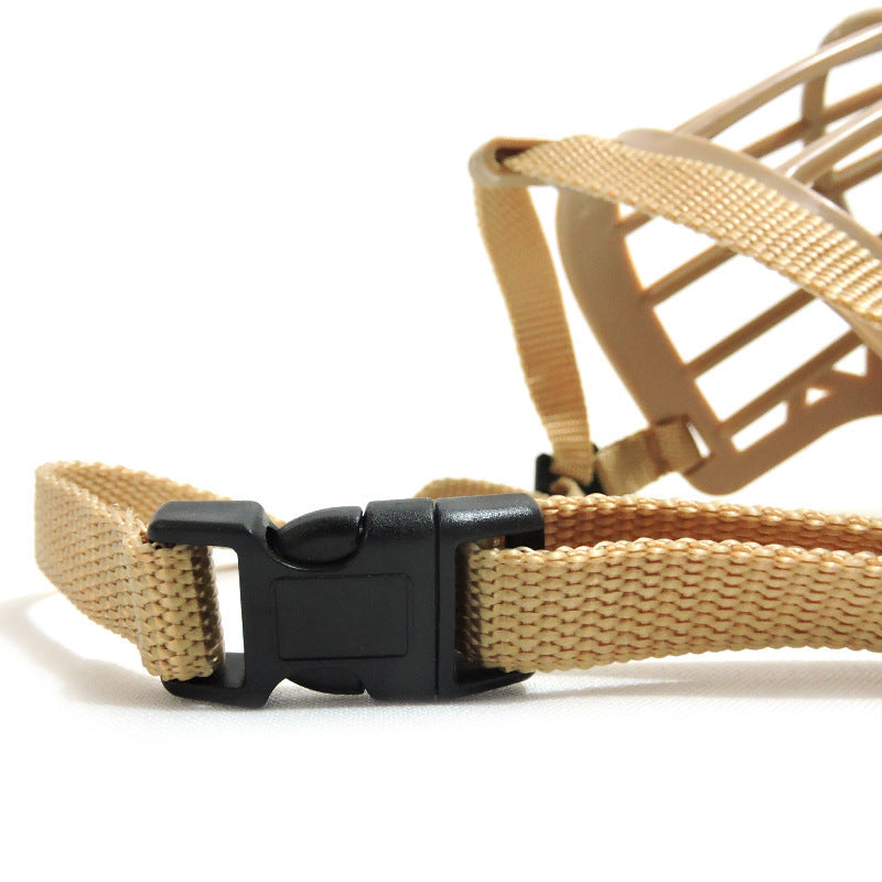 Dog muzzle in anti bite and barking masks