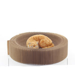 Load image into Gallery viewer, Corrugated Scratching Board Organ Nest Foldable Large Cat Toy Claw Sharpener Pet Supplies
