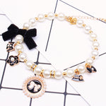 Load image into Gallery viewer, Pet Accessories Dog Chain Teddy Lace Bow Cat Bell

