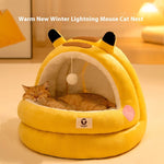 Load image into Gallery viewer, Cat Nest Four Seasons Universal Winter Warm Closed
