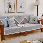 Four Seasons Fabric Cotton Linen Cushion Sofa Cover